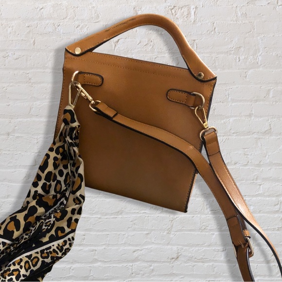 Mini brown/orange crossbody - Picture 5 of 8